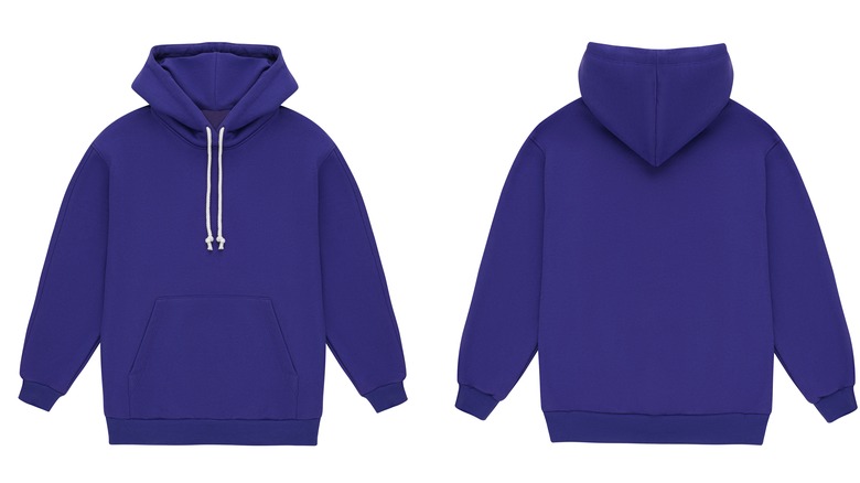 Purple sweatshirt