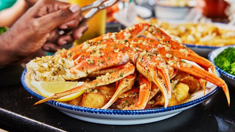 Red Lobster crab legs