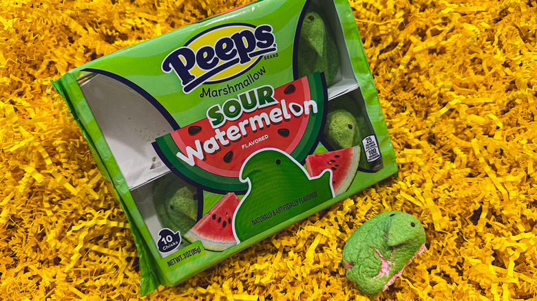 Sour Watermelon Peeps