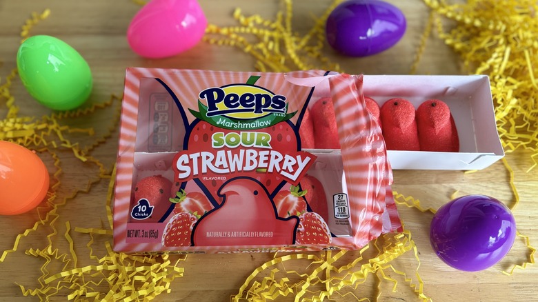 Sour Strawberry Peeps