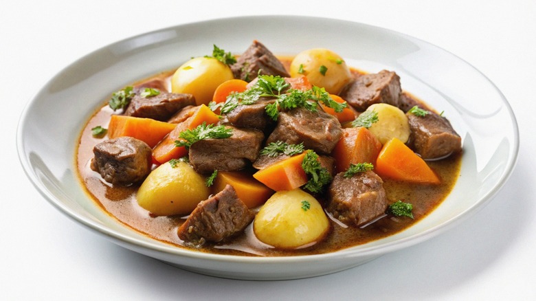 bowl of beef stew