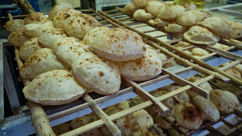 aish baladi bakery egyptian bread