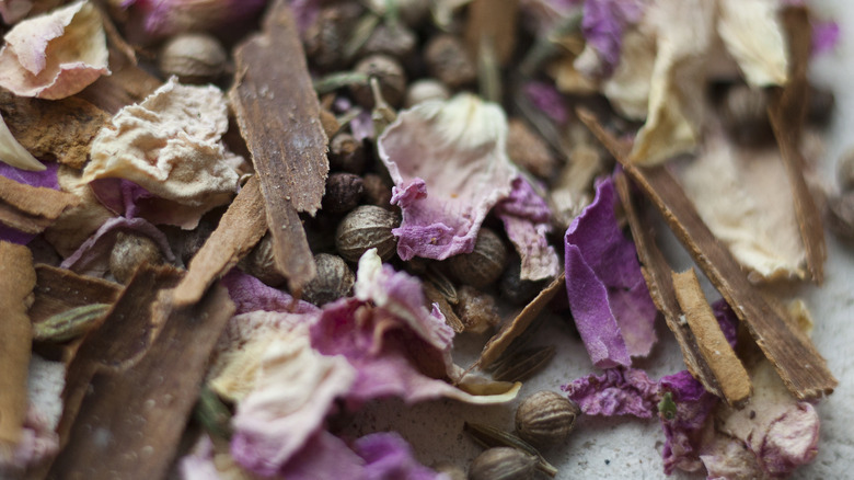 closeup of advieh spice mix