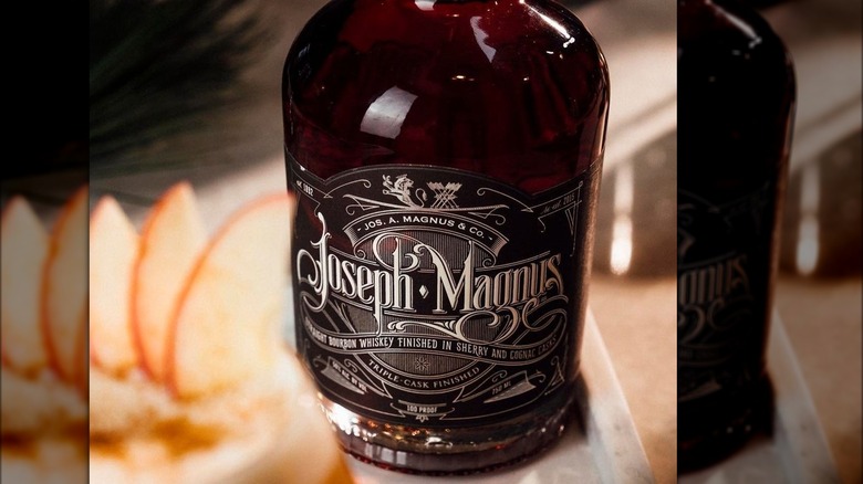 Bottle of Joseph Magnus Bourbon