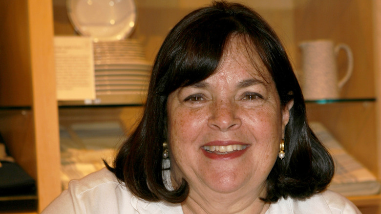 Ina Garten smiling and looking into camera