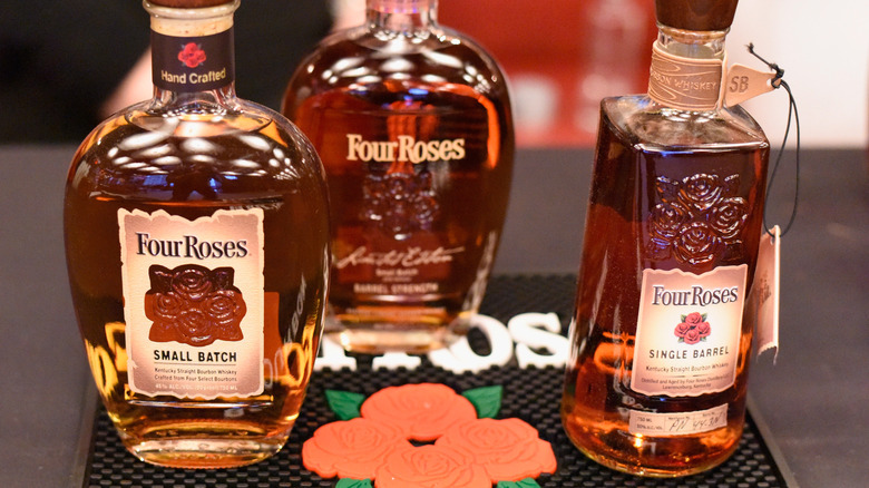 Four Roses bottles