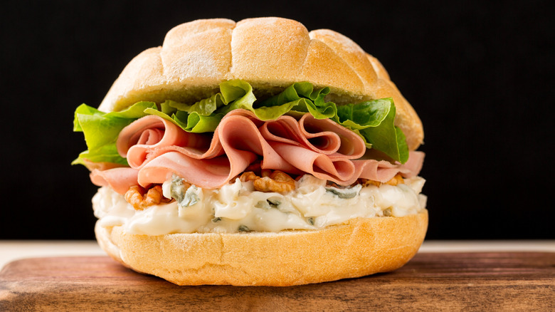 A bologna sandwich