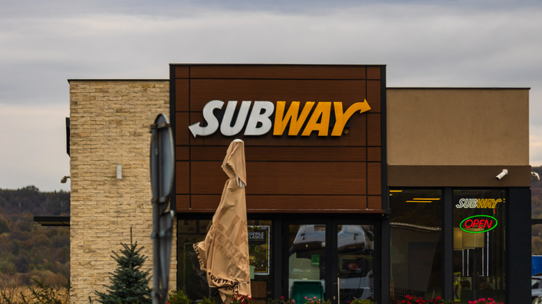 Subway restaurant