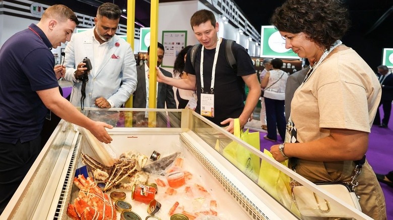 People attending Speciality Food Festival