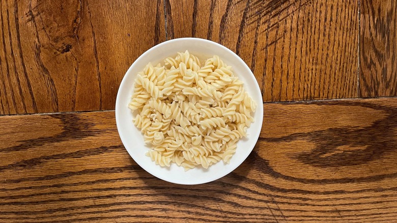 taste republic pasta in bowl on table