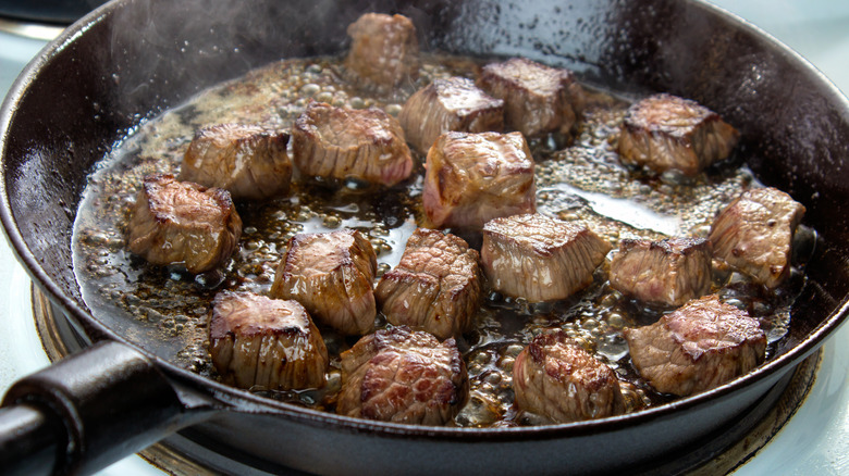 searing beef pan 