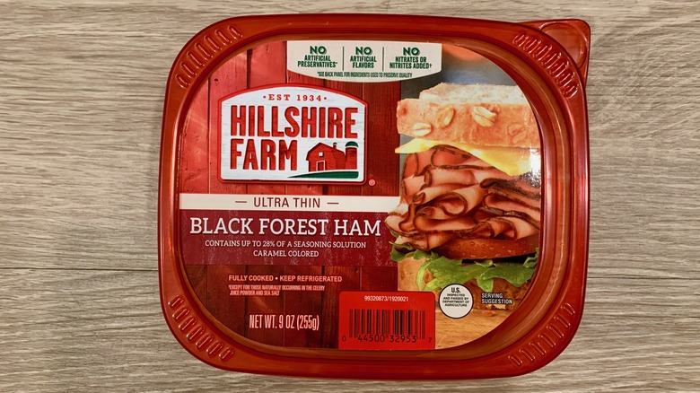 Hillshire Farm ham container