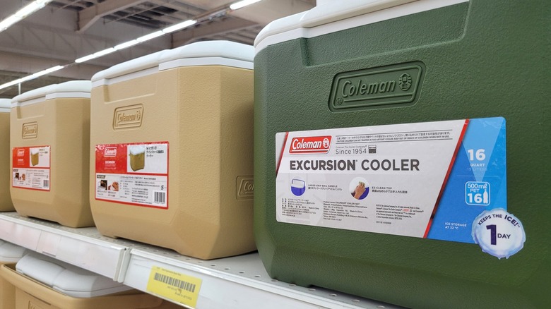 coolers for sale in store