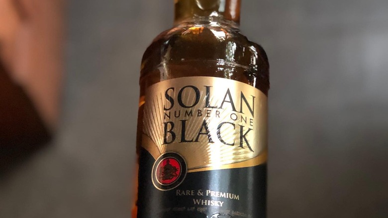 Bottle of Solan Black