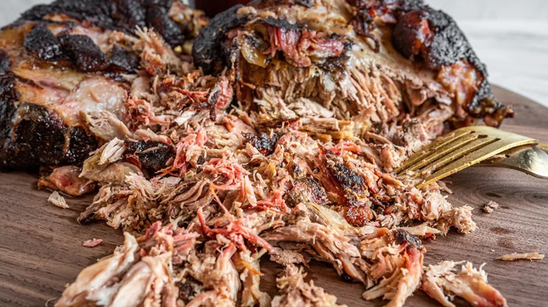 shredded pulled pork