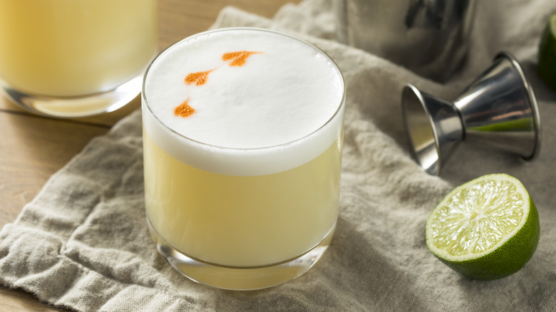 texture of pisco sour