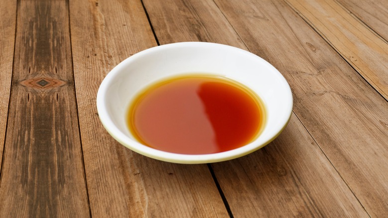 bowl of fish sauce