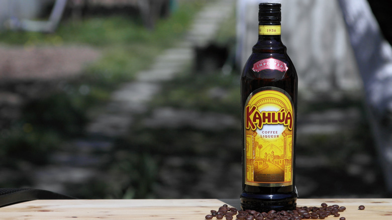 Kahlua Coffee Liqueur bottle 