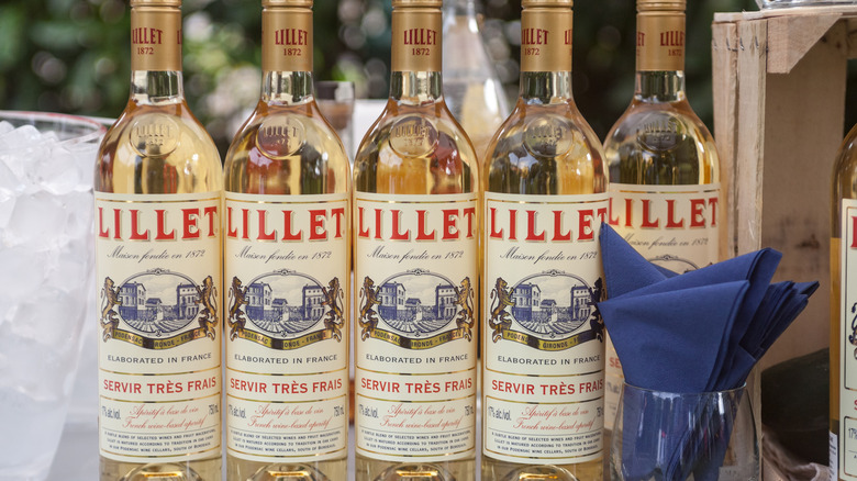 Lillet Blanc bottles 