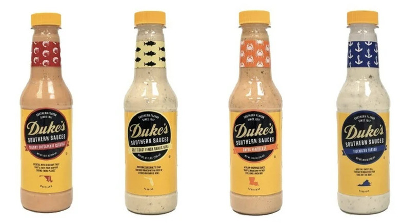 Duke's seafood sauces