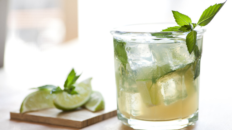 Mojito in a glass