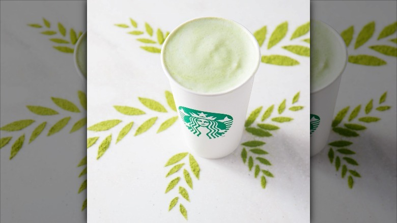 Starbucks matcha tea latte