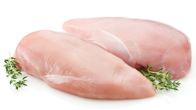 Boneless skinless chicken breasts