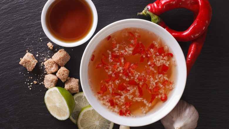 bowl of nuoc cham