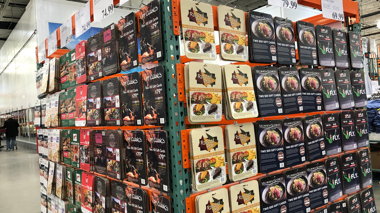 gift cards at Costco