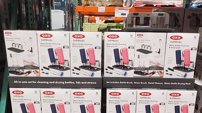 OXO Softworks Water Bottle Cleaning & Drying Sets at Costco