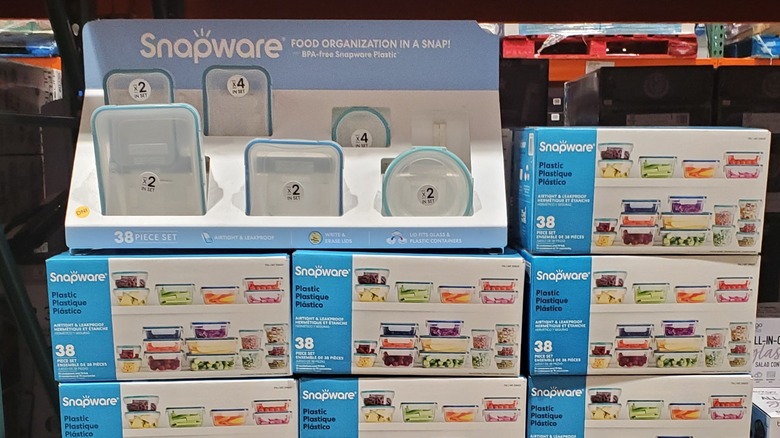 Snapware 38-Piece Plastic Food Storage Sets at Costco