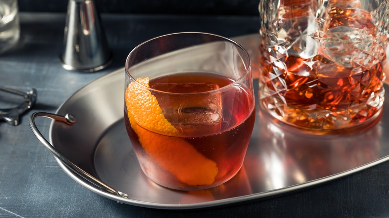 Cold Brew Negroni cocktail