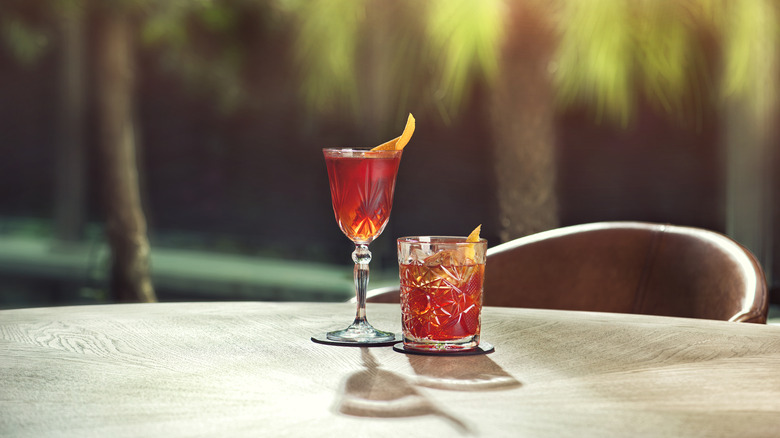 Classic Negroni and Negroni Sbagliato