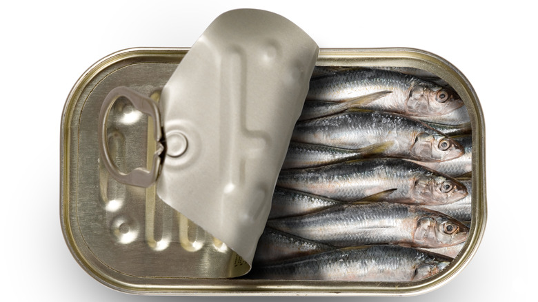 can of sardines