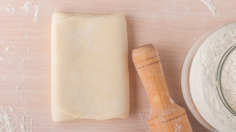 puff pastry dough