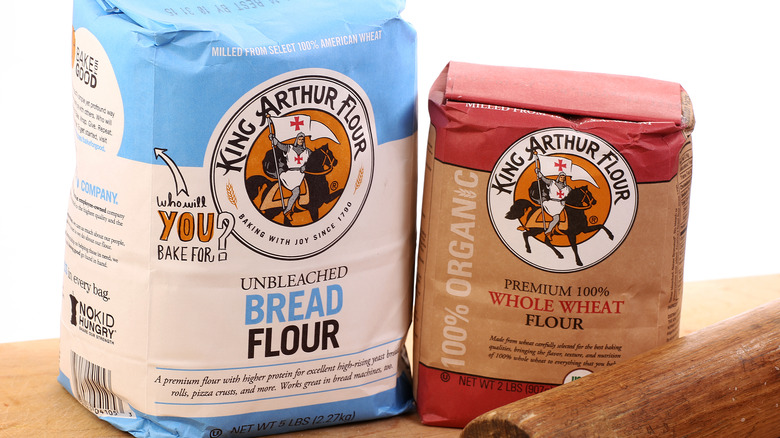 bags of King Arthur Flour