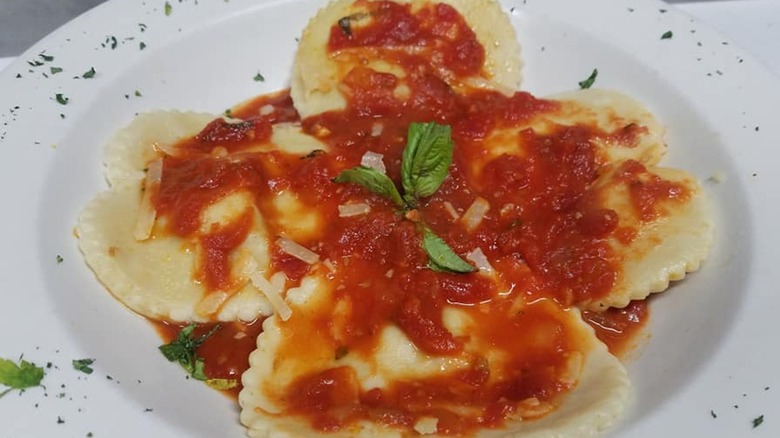 Bella Luna Cafe ravioli