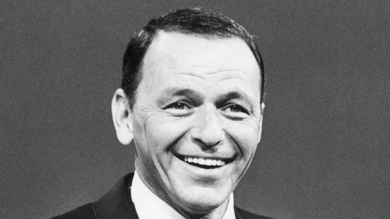 Frank Sinatra smiling