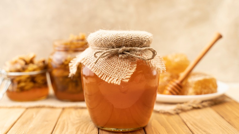 Jar of honey