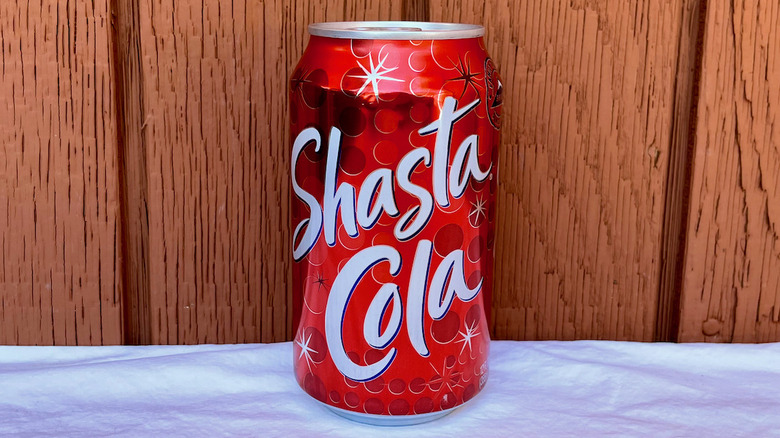 Shasta Cola can