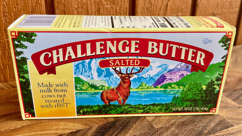 Challenge butter package