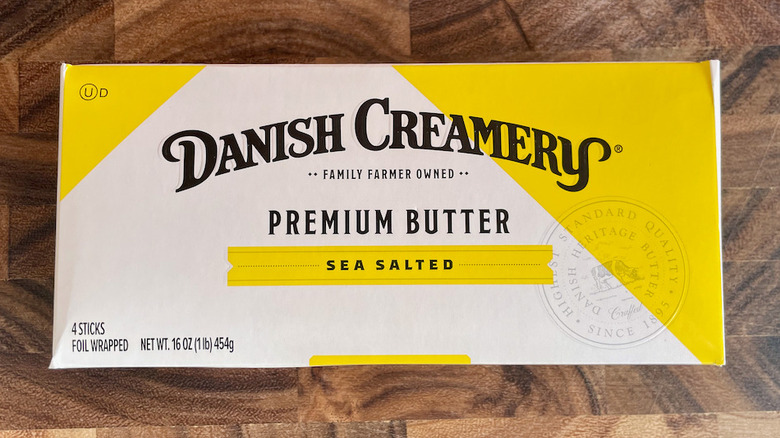 Danish Creamery butter package