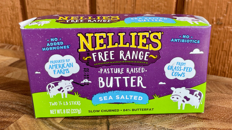 Nellie's butter package