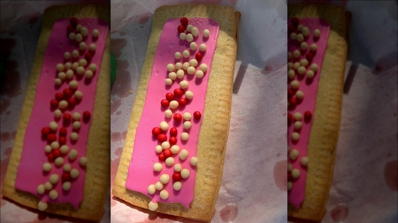 Raspberry Lunch Box Tart