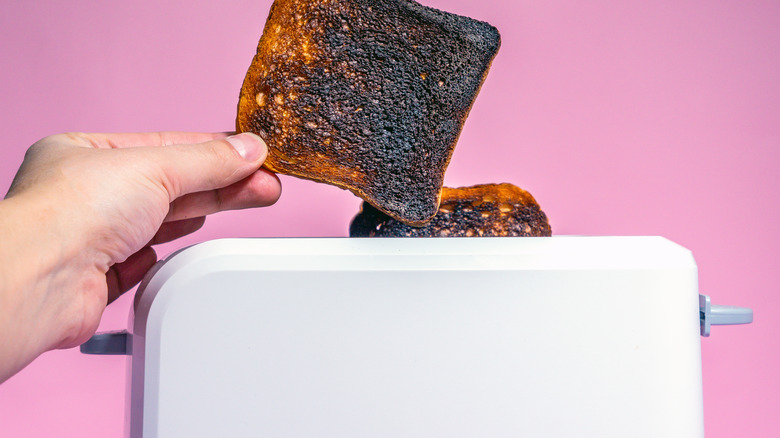 Burnt toast