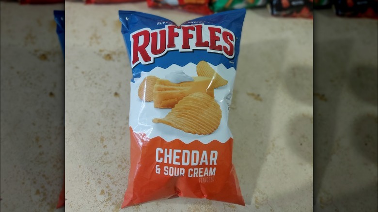 Ruffles cheddar sour cream chips