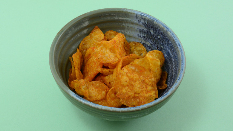 Kettle barbecue chips