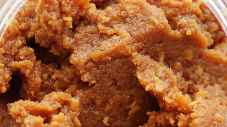 Miso Paste close up