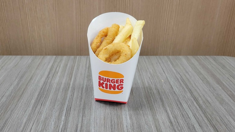 Burger King fries and rings