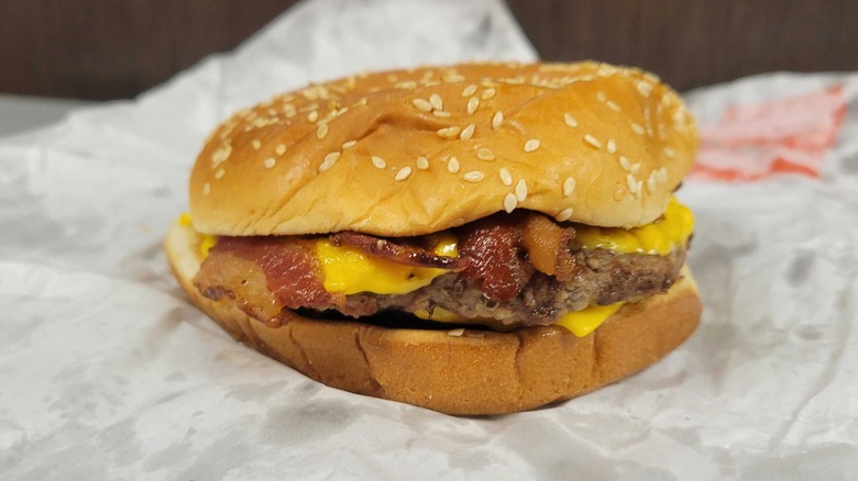 Burger King Bacon Double Cheeseburger